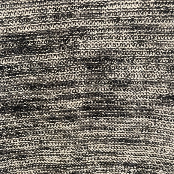 EILEEN FISHER Sweater Vest Dress Black White 100% Organic Linen Medium - Picture 3 of 6